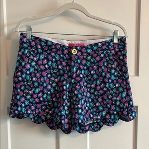 Lilly Pulitzer Buttercup Knit Shorts EUC Size 4